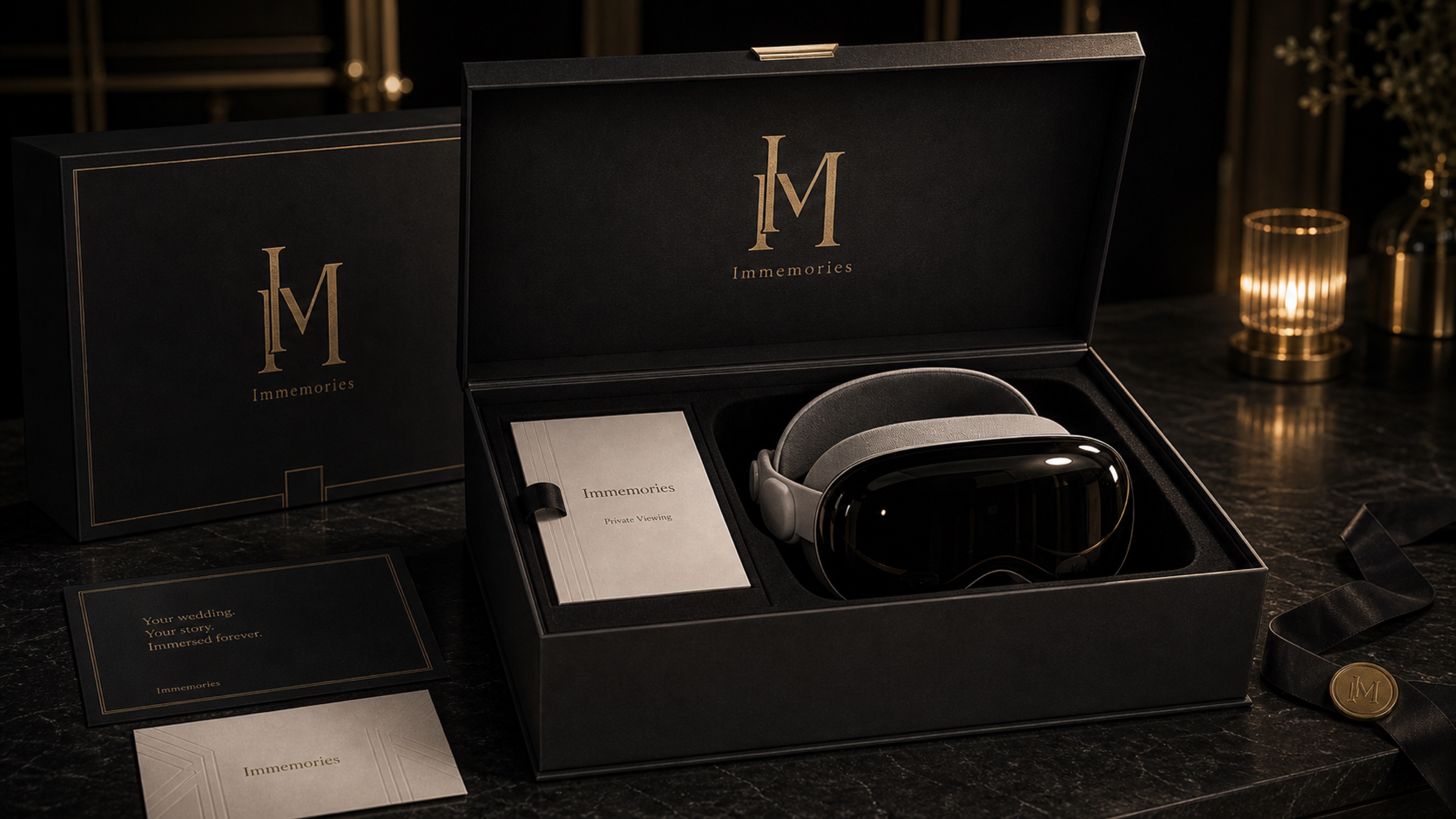 Open Immemories private viewing gift box